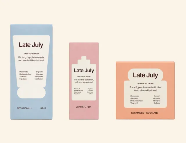 Late July packaging